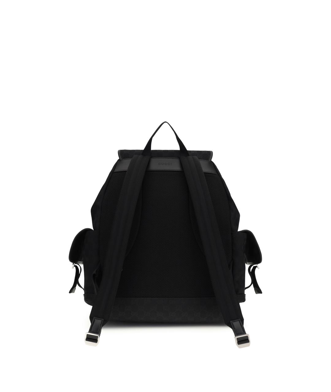 GUCCI Черный тканевый рюкзак, фото 2