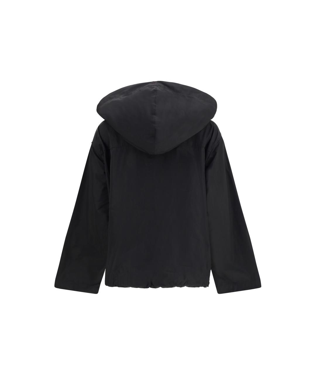 BARBOUR Черная хлопковая куртка, фото 2