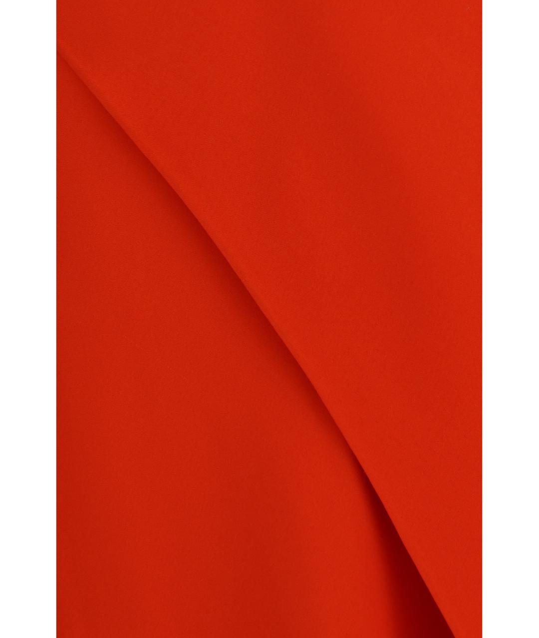 BALENCIAGA Красное шелковое коктейльное платье, фото 3