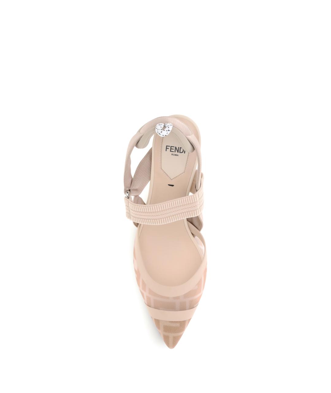 FENDI Мульти туфли, фото 4