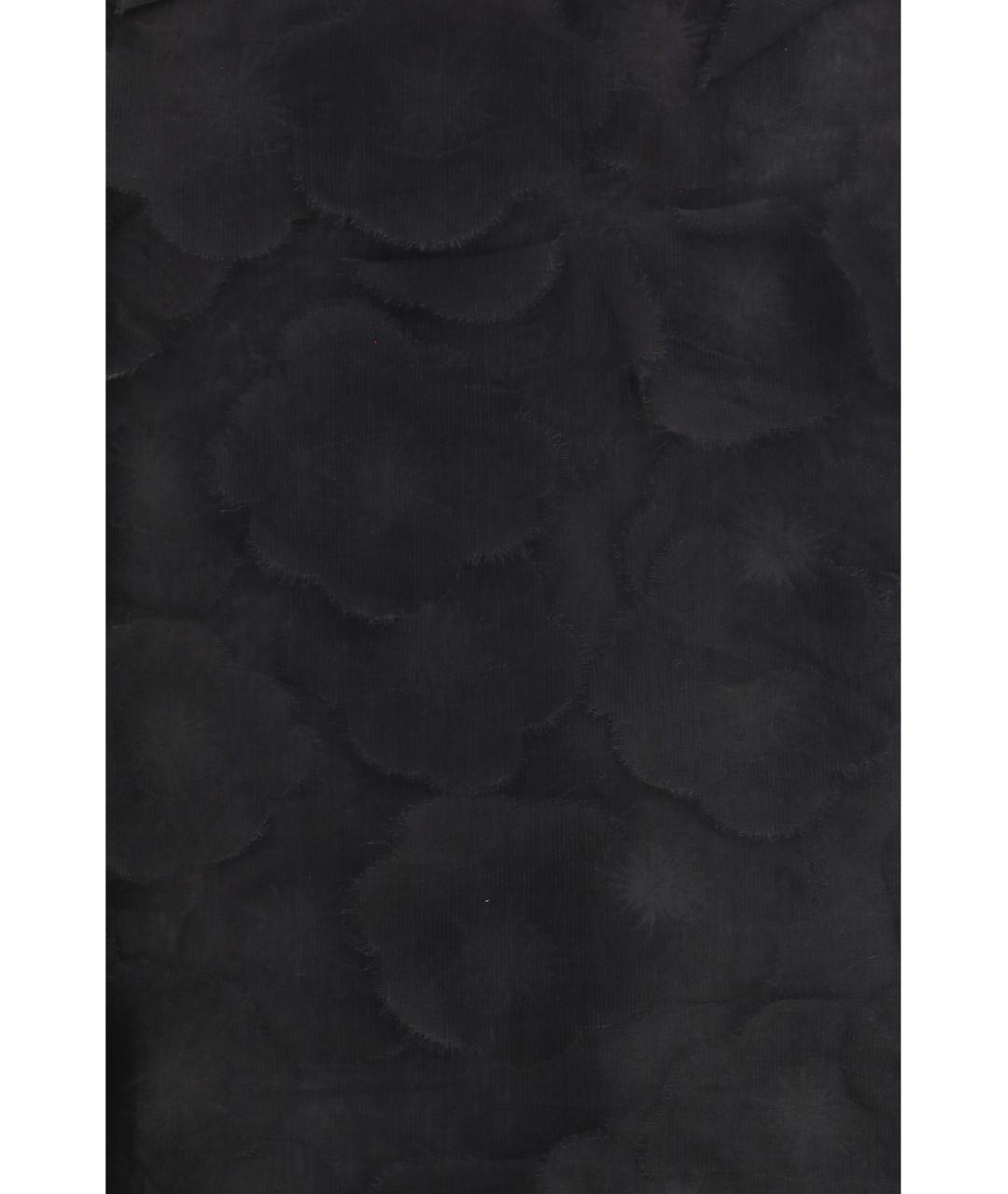 MAX MARA Черная шелковая юбка миди, фото 3