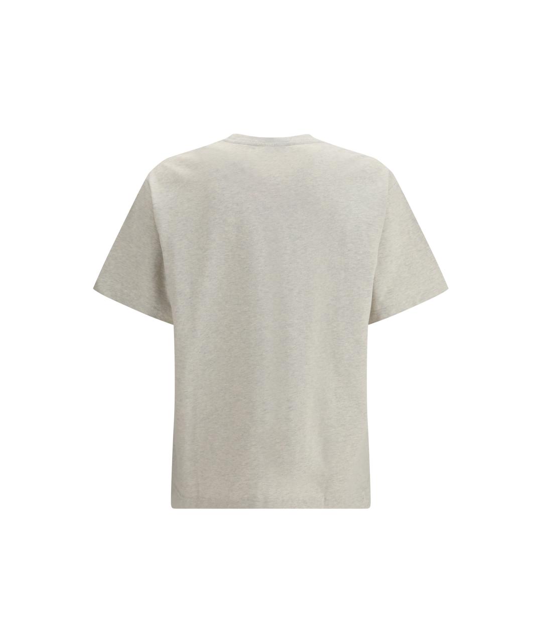 KENZO Серая хлопковая футболка, фото 2