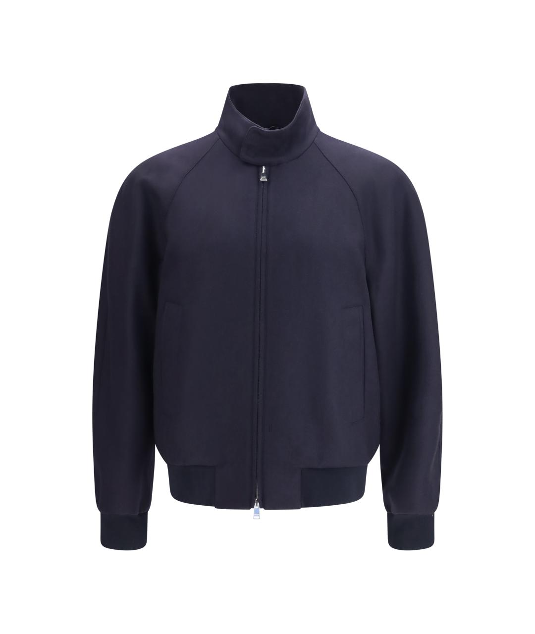 FENDI Синяя кашемировая куртка, фото 1