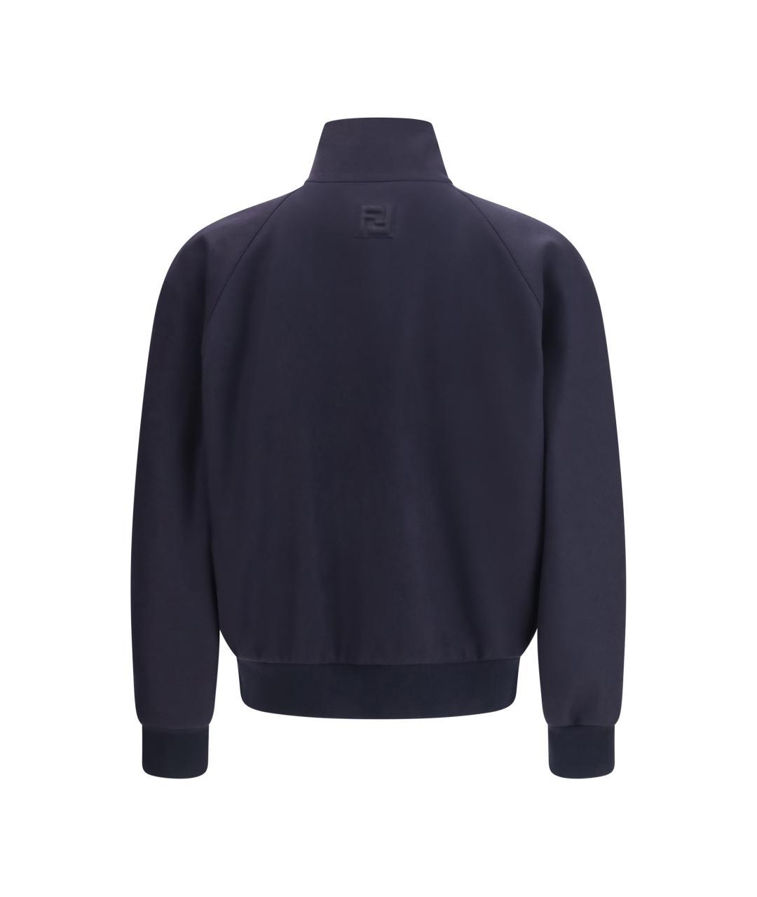 FENDI Синяя кашемировая куртка, фото 2