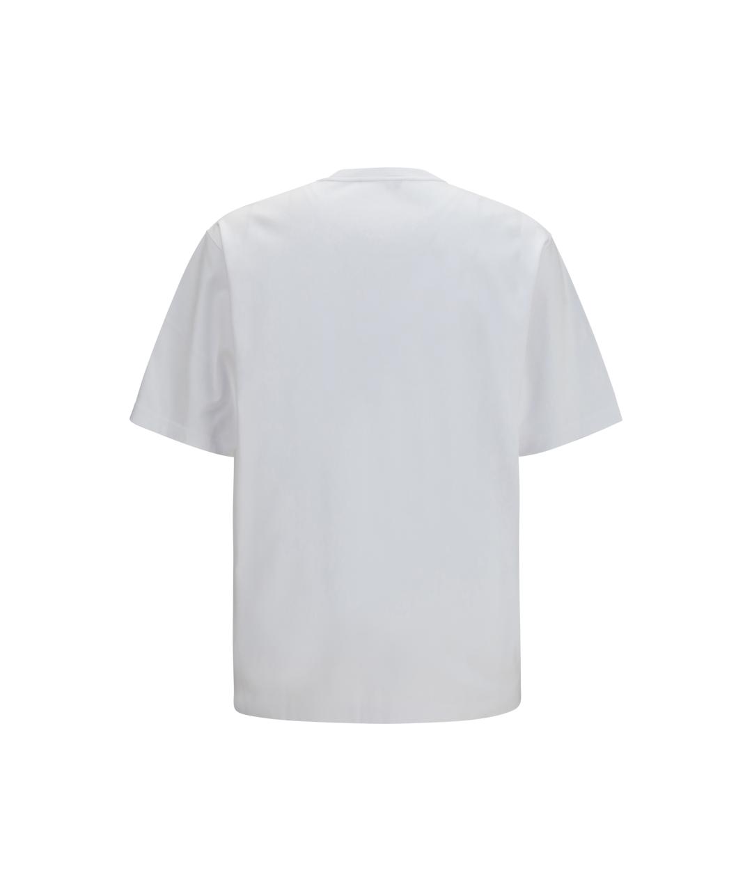 DOLCE&GABBANA Белая хлопковая футболка, фото 2