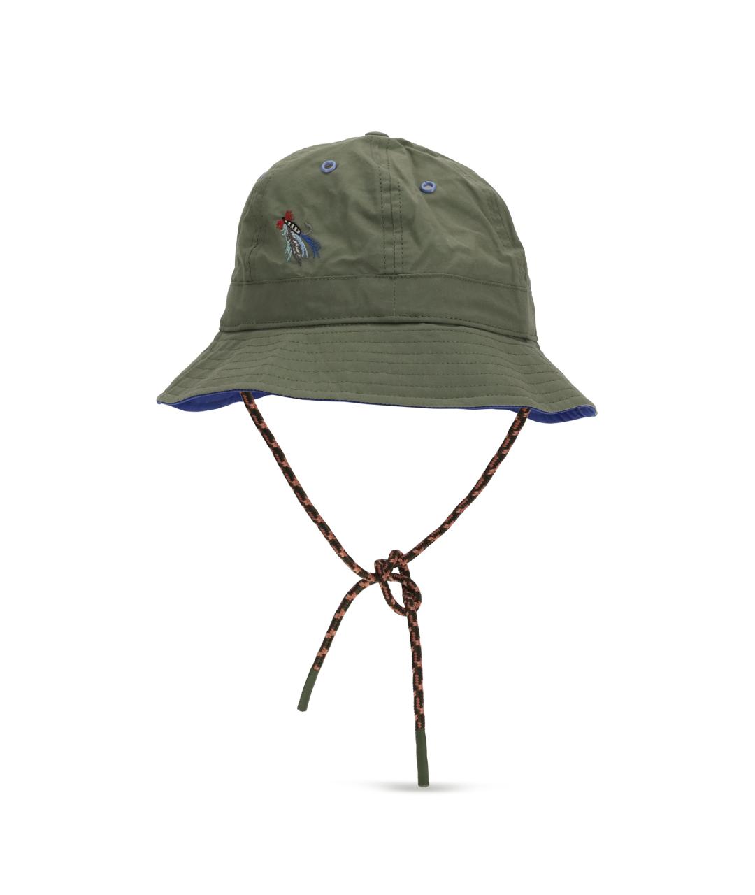 BARBOUR Хаки хлопковая шляпа, фото 2