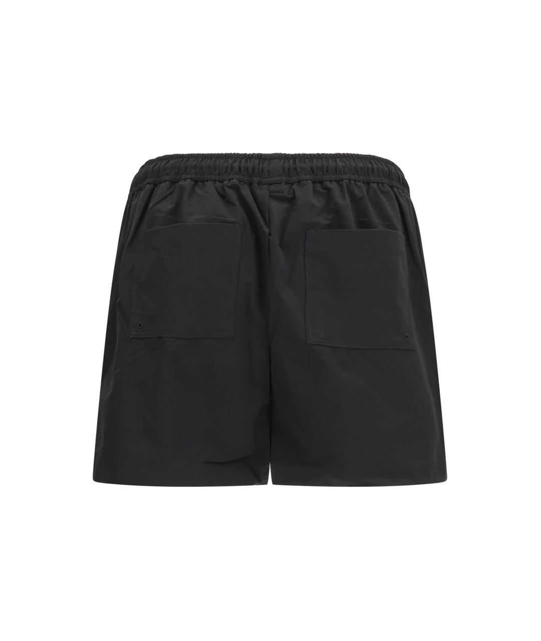 REPRESENT Черные полиэстеровые шорты, фото 2