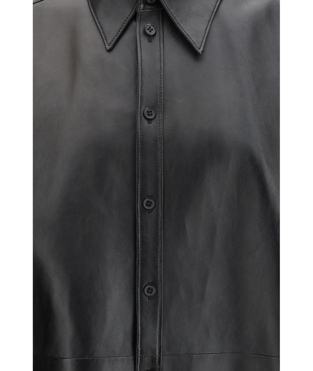 DOLCE&GABBANA Черная кожаная куртка, фото 3