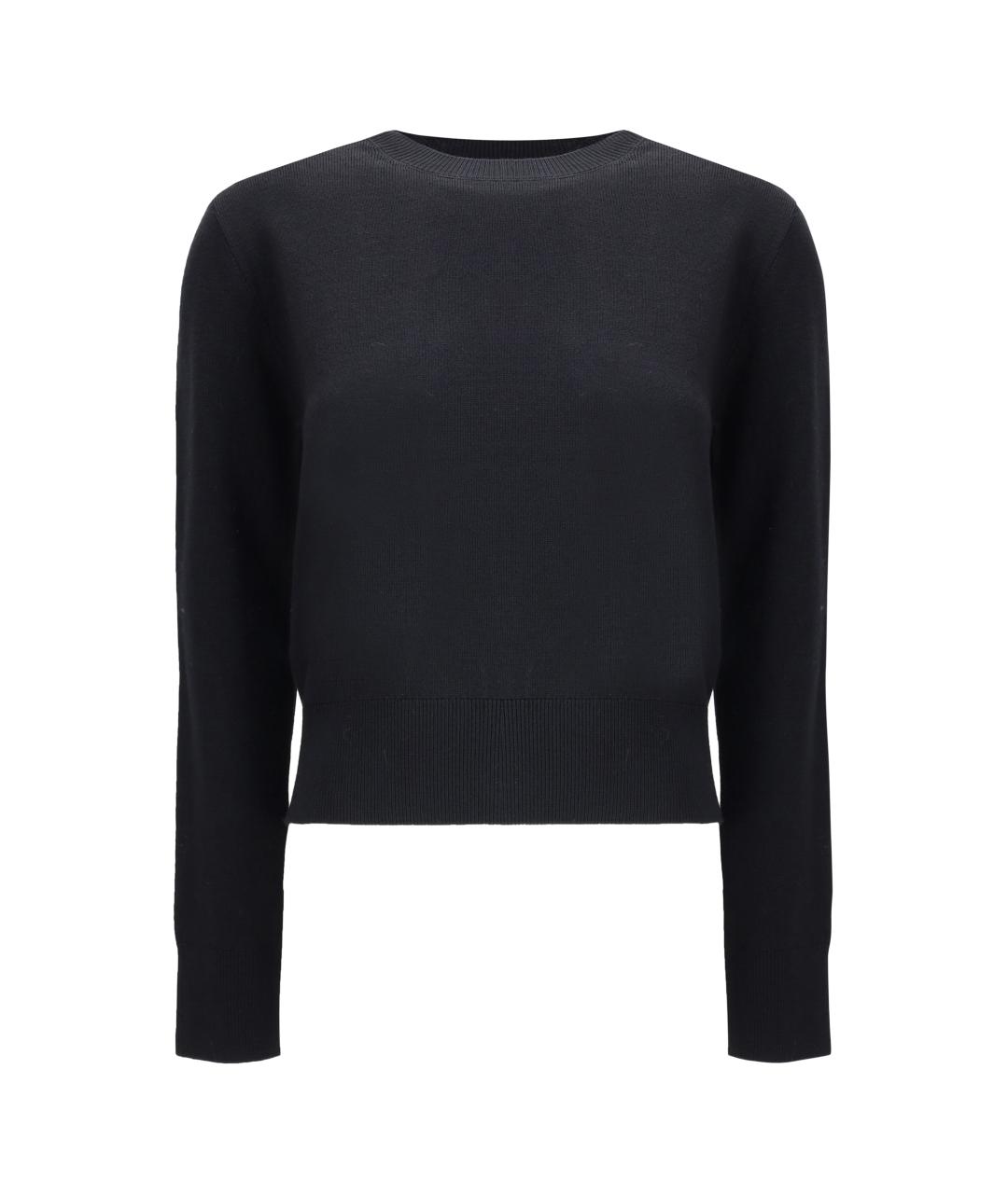 Ami Paris Черный шерстяной джемпер / свитер, фото 1