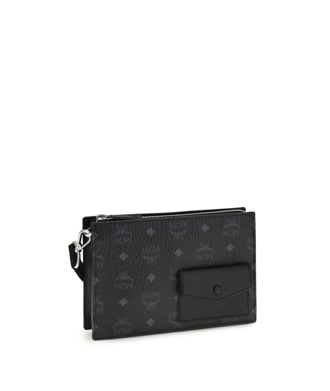 MCM Черная кожаная сумка на плечо, фото 2