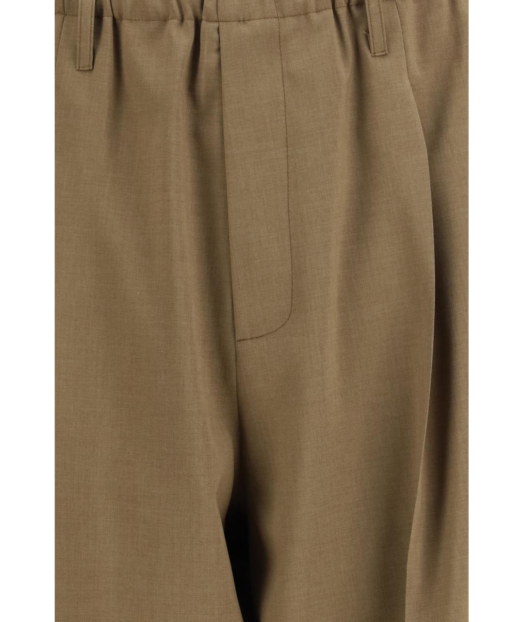 MAGLIANO Бежевые полиэстеровые повседневные брюки, фото 3