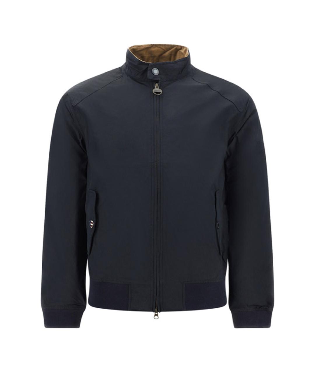 BARBOUR Темно-синяя хлопковая куртка, фото 1