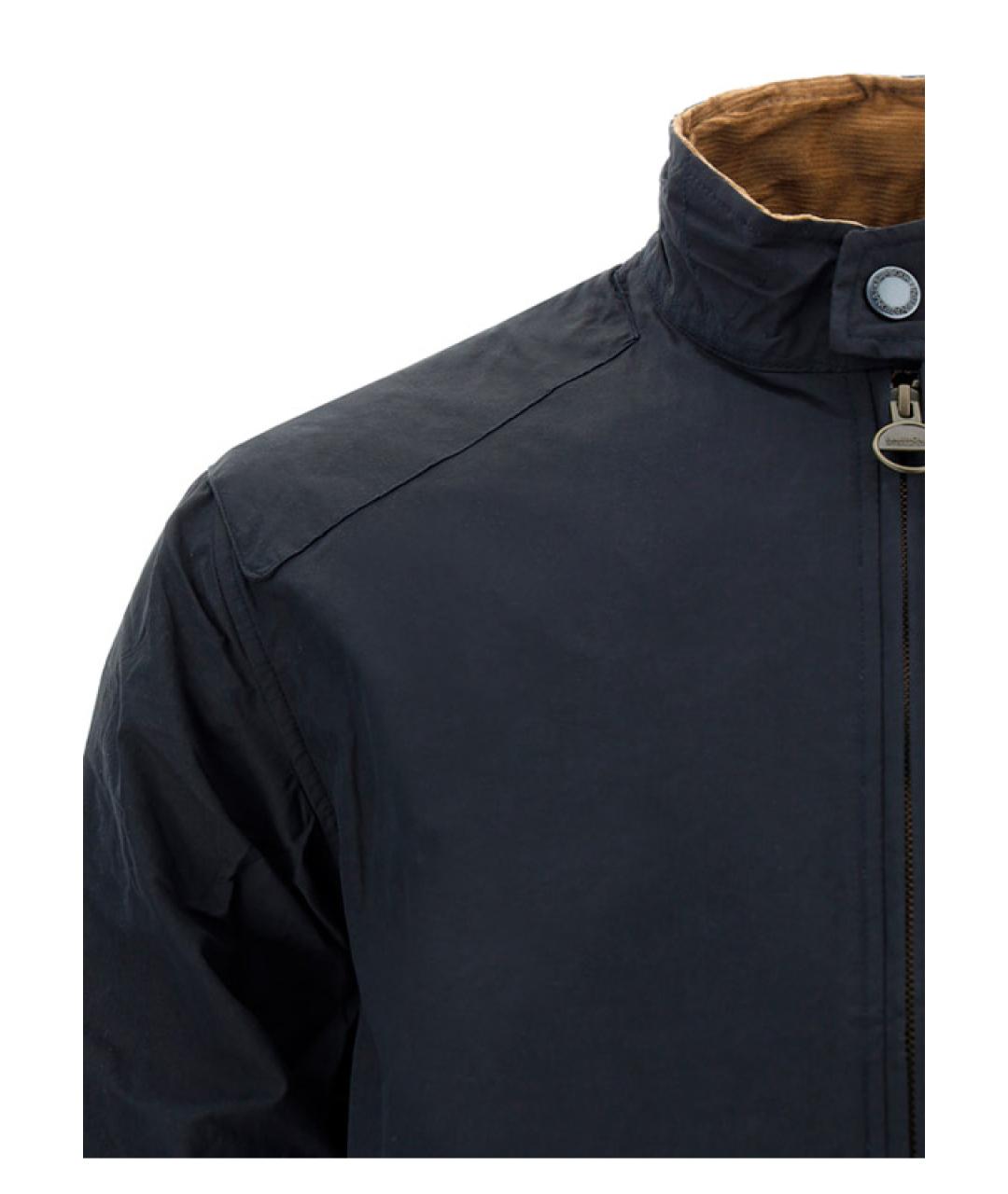 BARBOUR Темно-синяя хлопковая куртка, фото 4