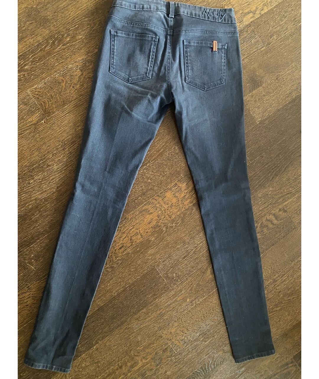 NOTIFY Серые хлопковые джинсы слим, фото 3