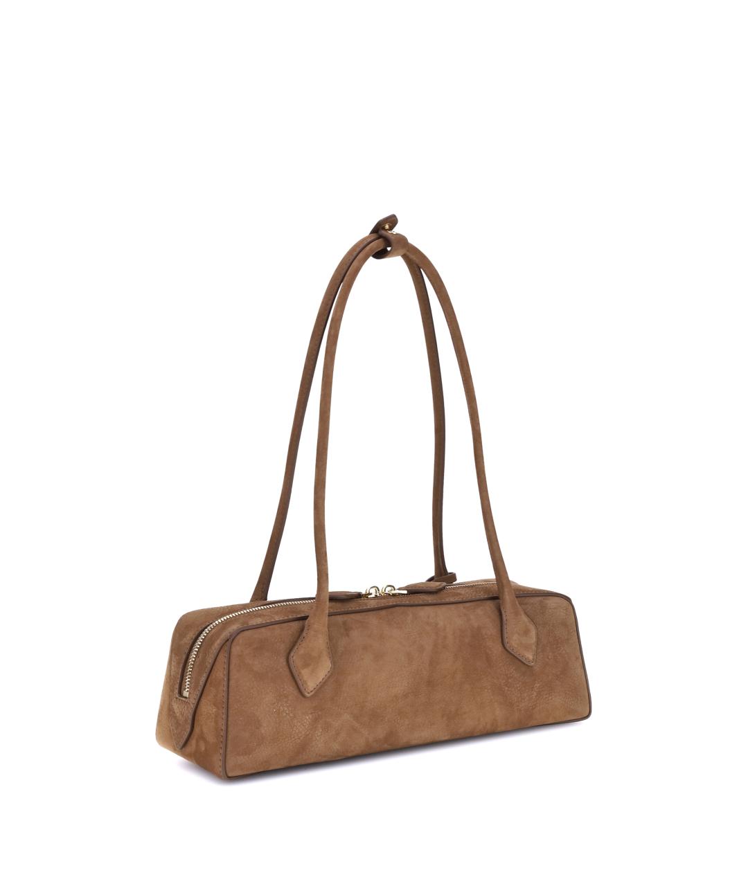 ALAIA Бежевая кожаная сумка через плечо, фото 3