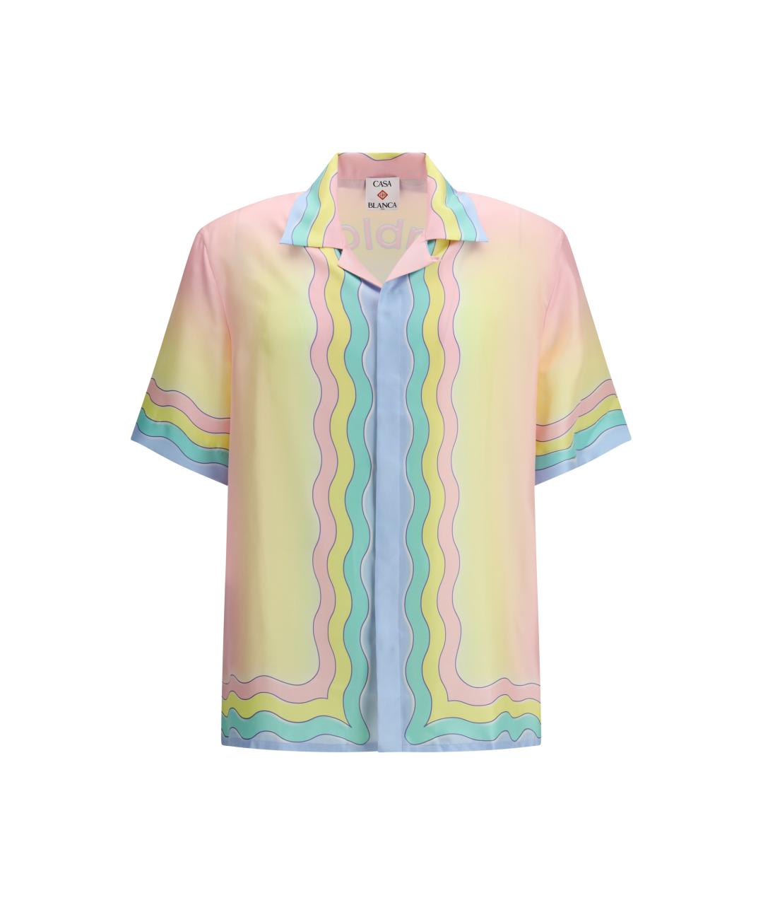 CASABLANCA Мульти шелковая классическая рубашка, фото 1