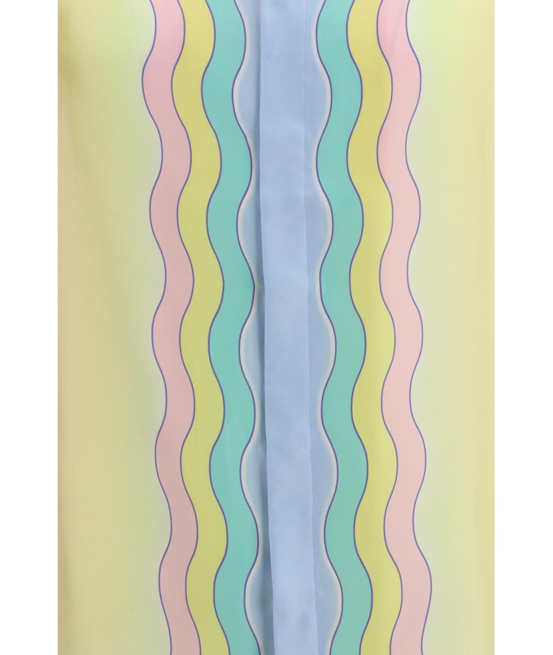 CASABLANCA Мульти шелковая классическая рубашка, фото 3