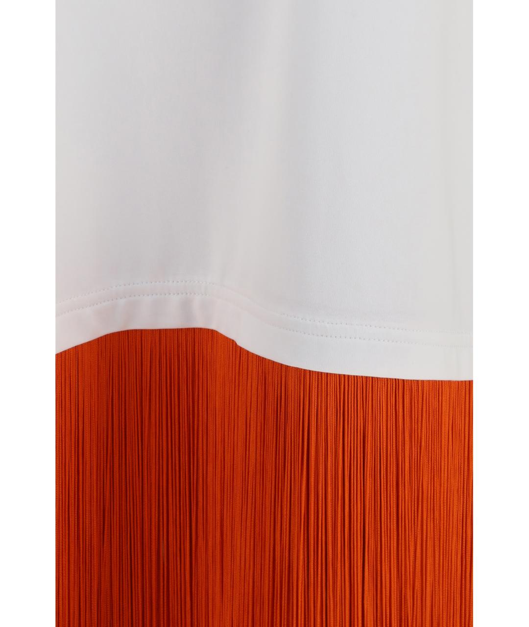 ALAIA Белое хлопковое повседневное платье, фото 3