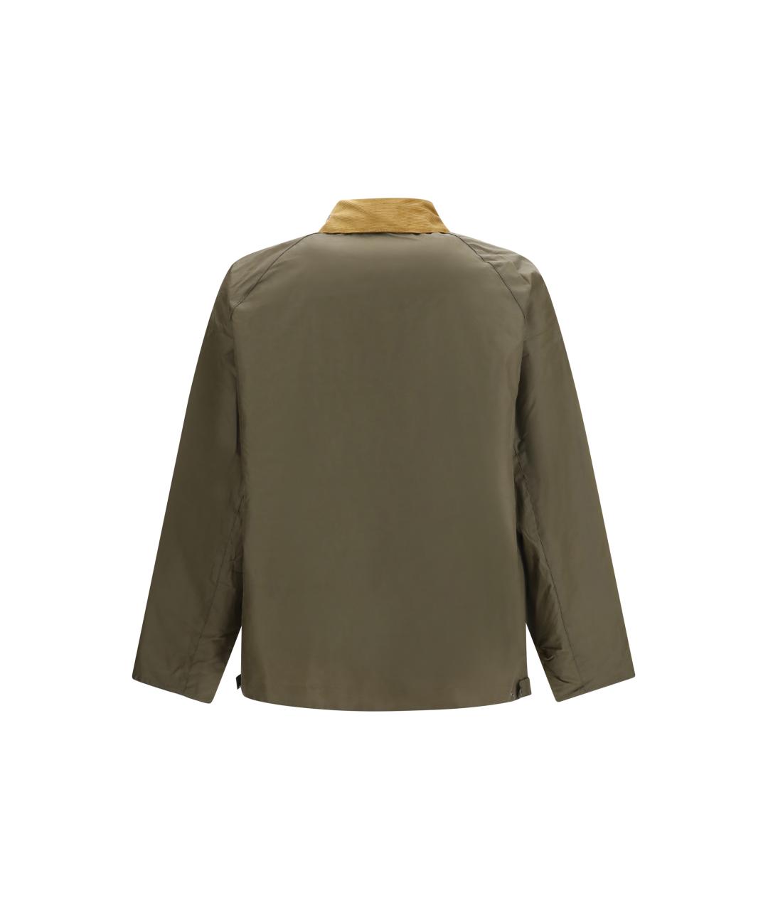 BARBOUR Хаки хлопковая куртка, фото 2