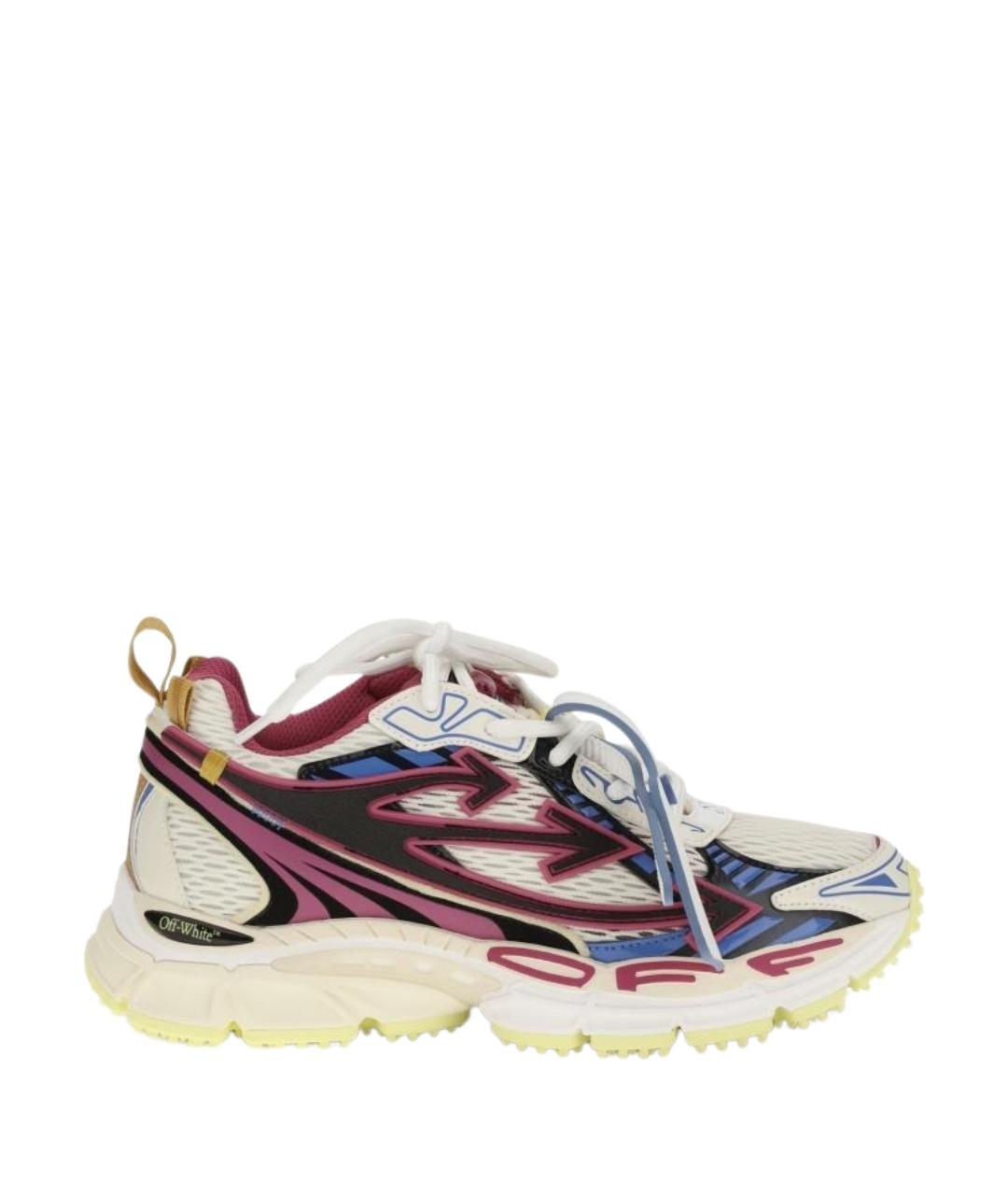 OFF-WHITE Мульти текстильные кроссовки, фото 1