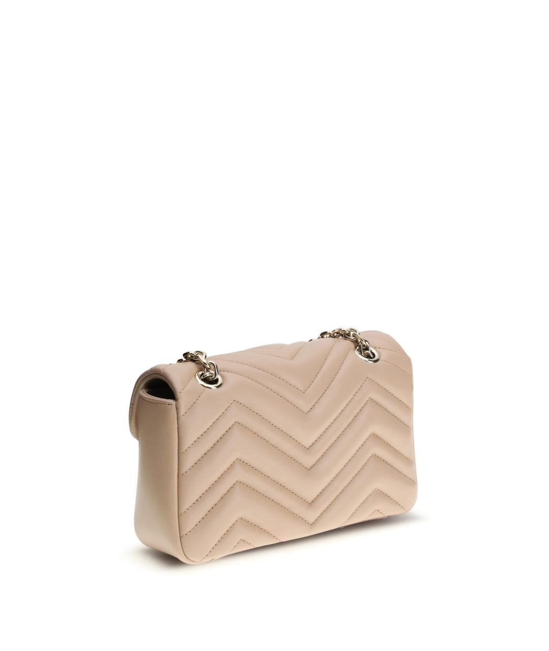 GUCCI Розовая кожаная сумка через плечо, фото 3