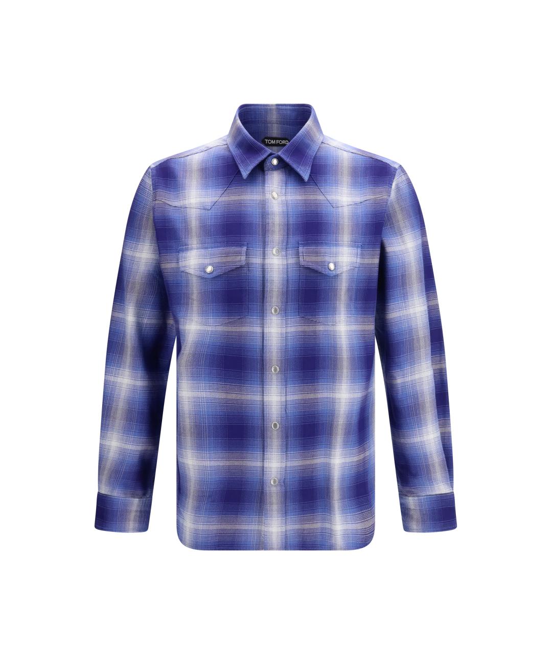 TOM FORD Мульти хлопковая кэжуал рубашка, фото 1