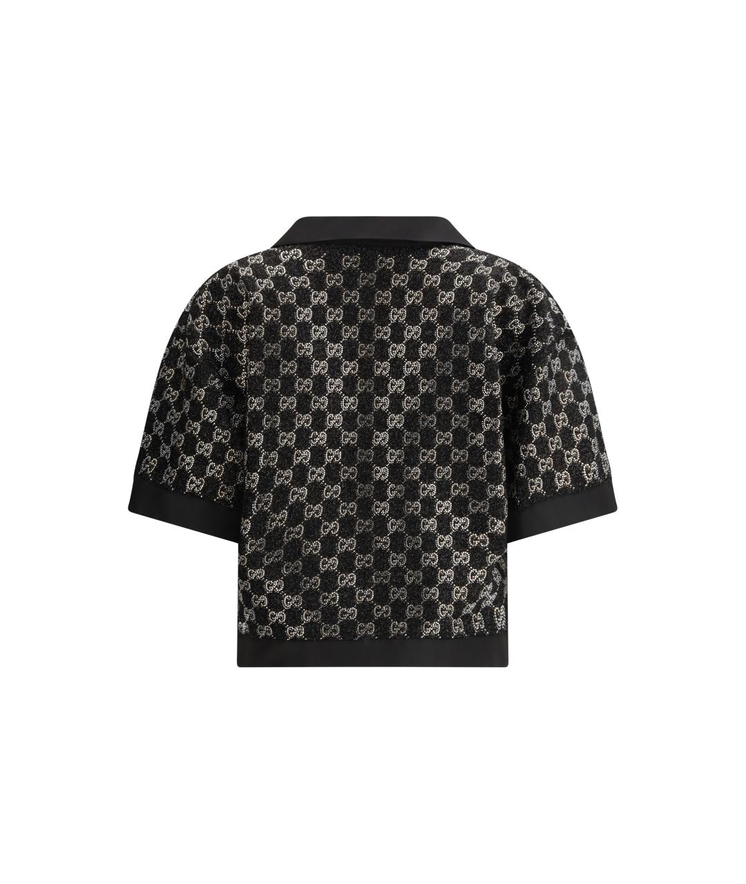 GUCCI Черный вискозный джемпер / свитер, фото 2