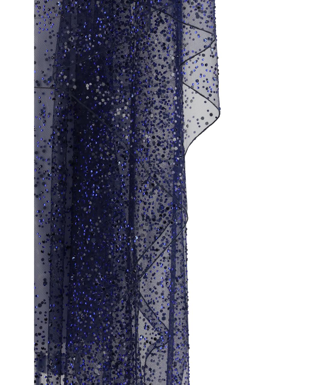 GIORGIO ARMANI Синее полиамидовое повседневное платье, фото 3