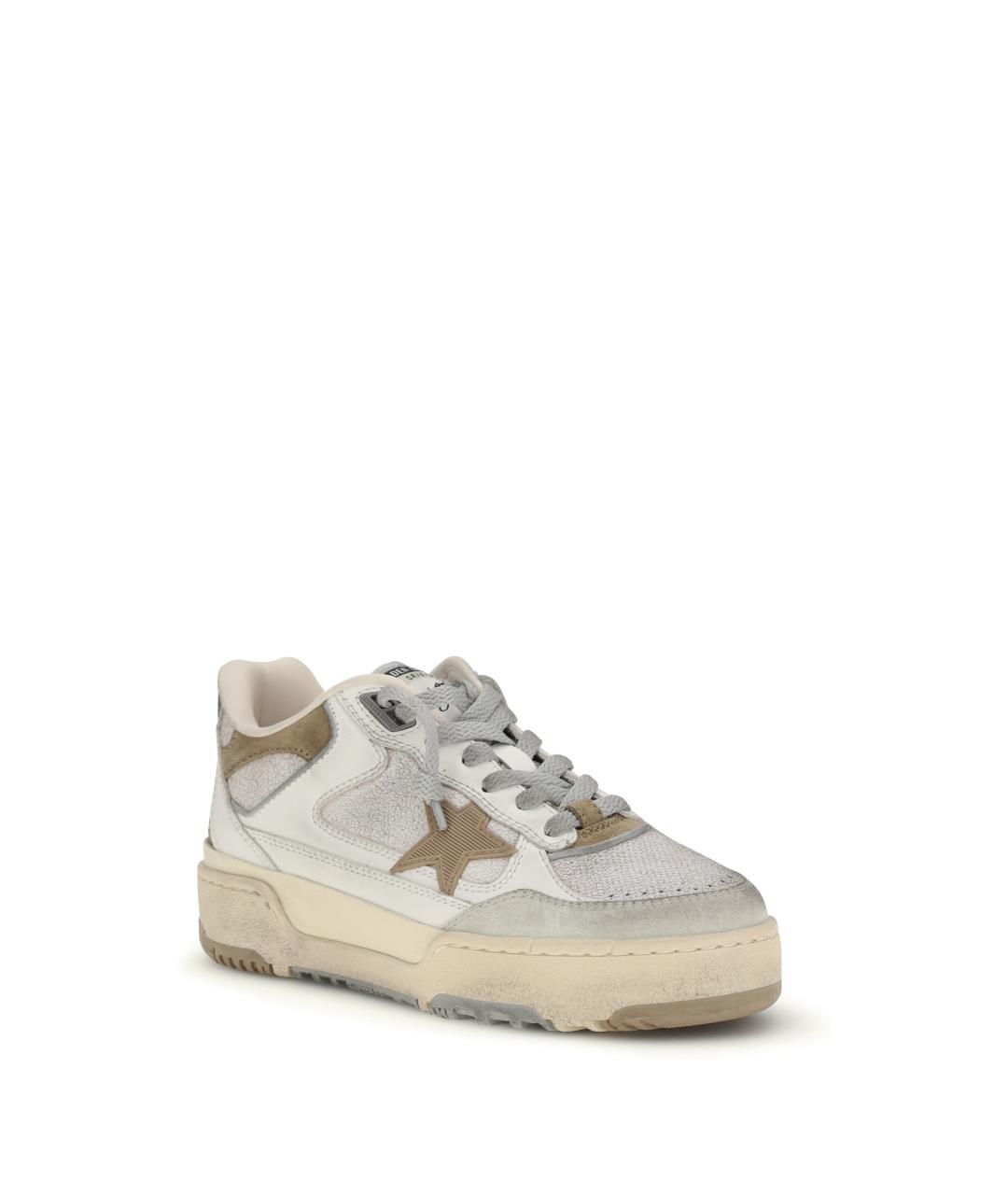 GOLDEN GOOSE DELUXE BRAND Мульти кожаные кеды, фото 2