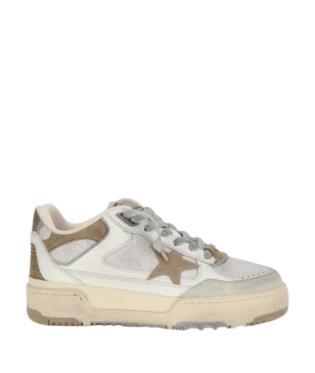 GOLDEN GOOSE DELUXE BRAND Мульти кожаные кеды, фото 1