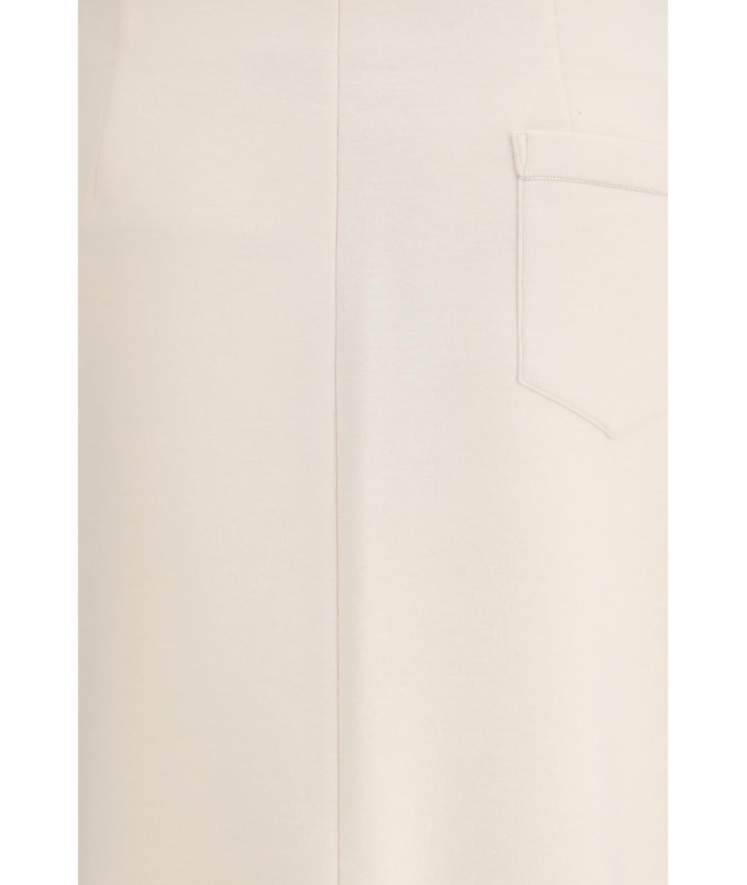 FABIANA FILIPPI Бежевая юбка миди, фото 3