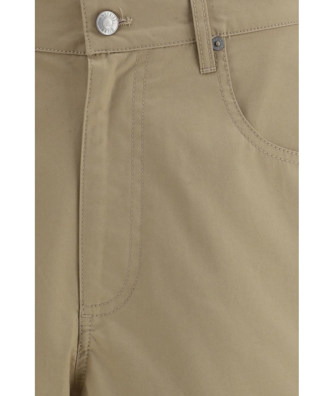 MOSCHINO Бежевые хлопковые шорты, фото 3