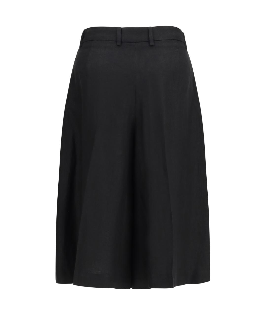 LARDINI Черные шорты, фото 2