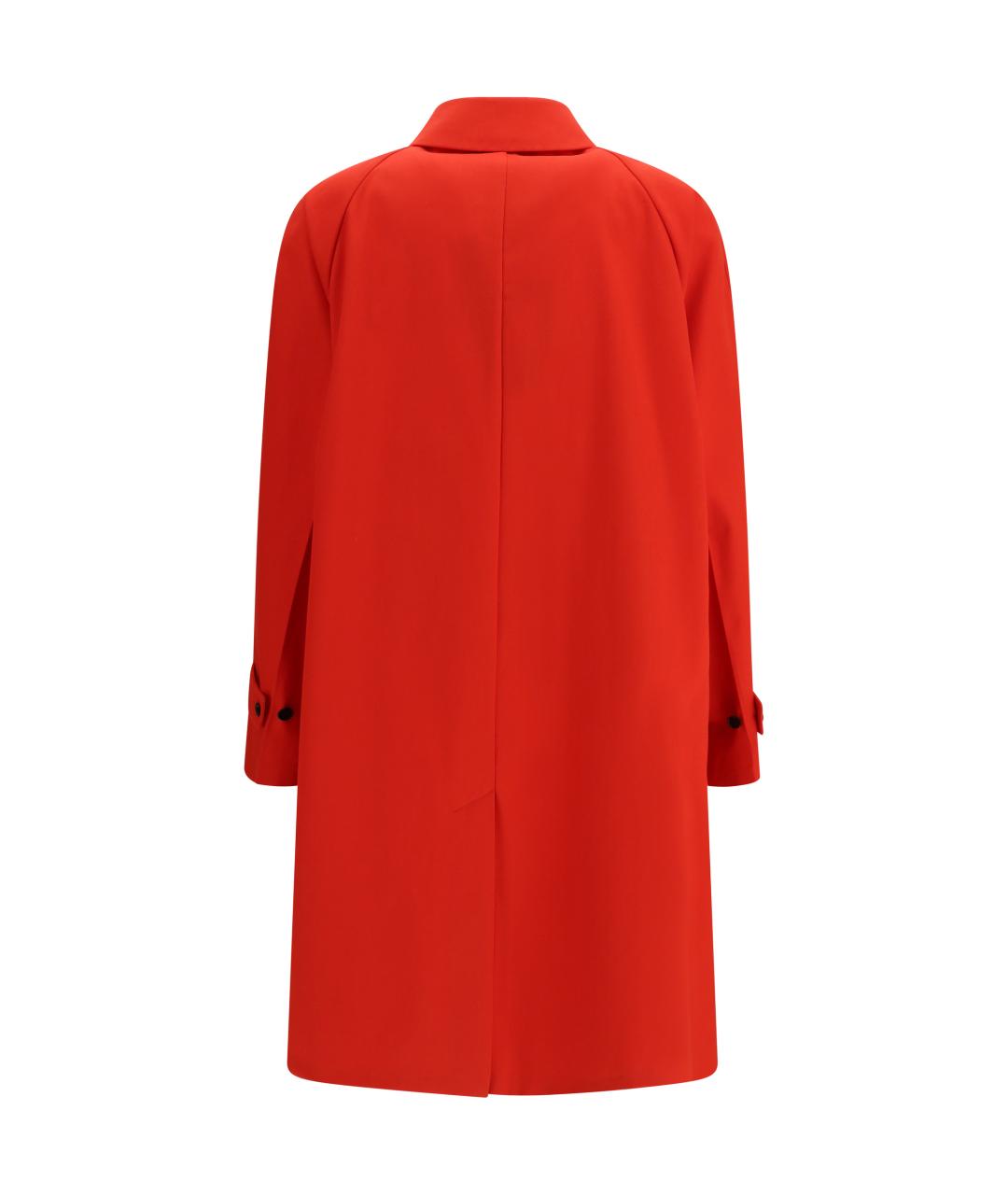 PRADA Красный полиэстеровый тренч/плащ, фото 2