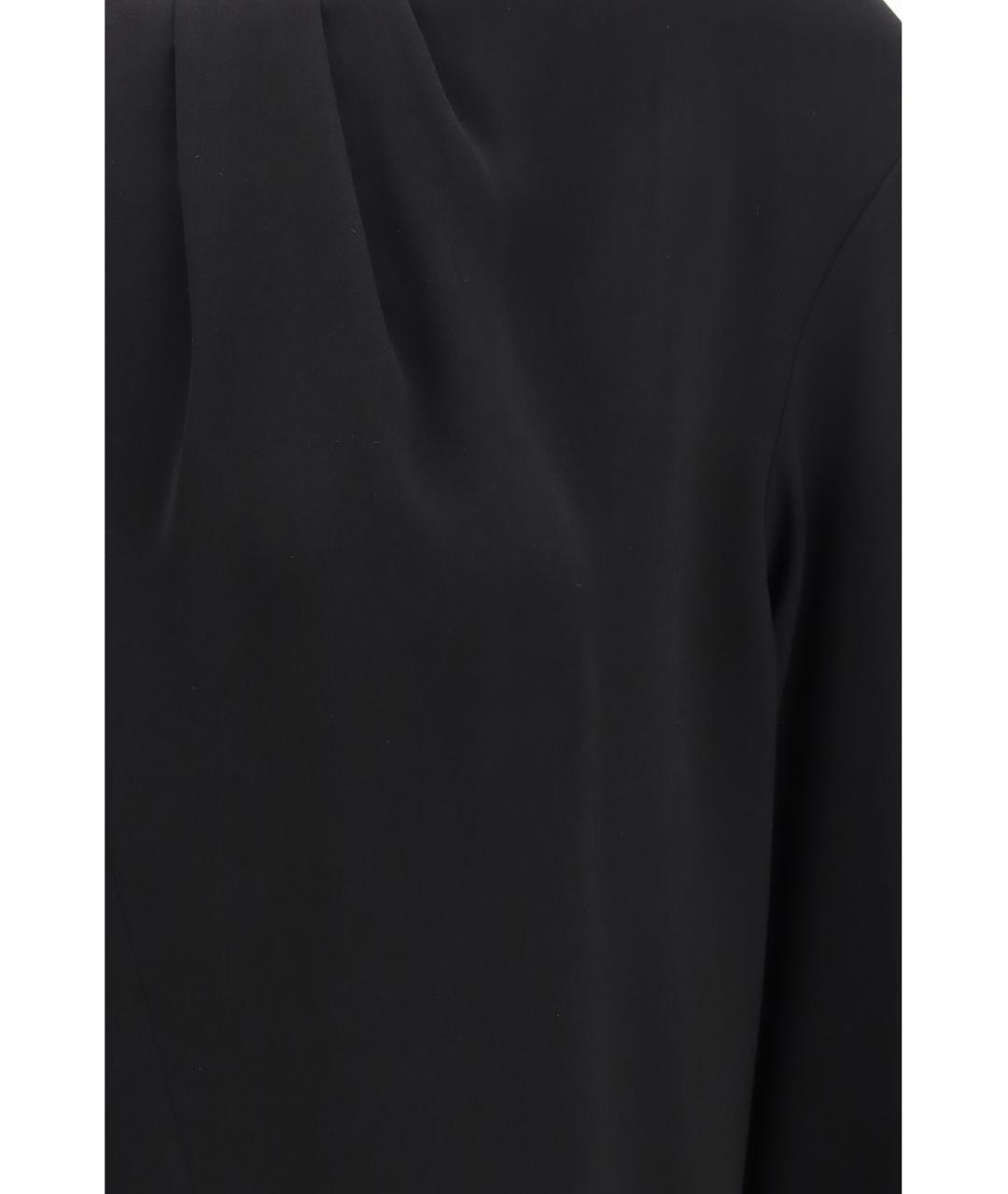 MAX MARA STUDIO Черная ацетатная рубашка, фото 3