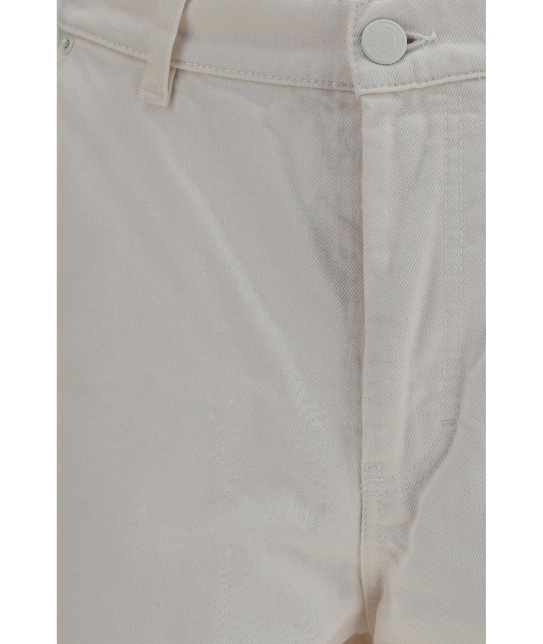 Ami Paris Белые хлопковые шорты, фото 3