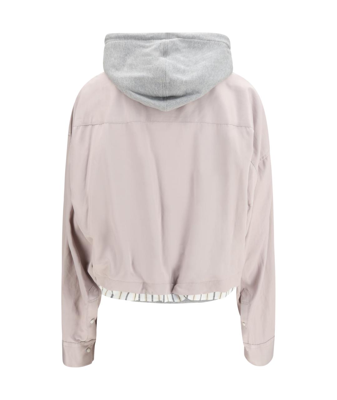 MAISON MIHARA YASUHIRO Серая синтетическая куртка, фото 2