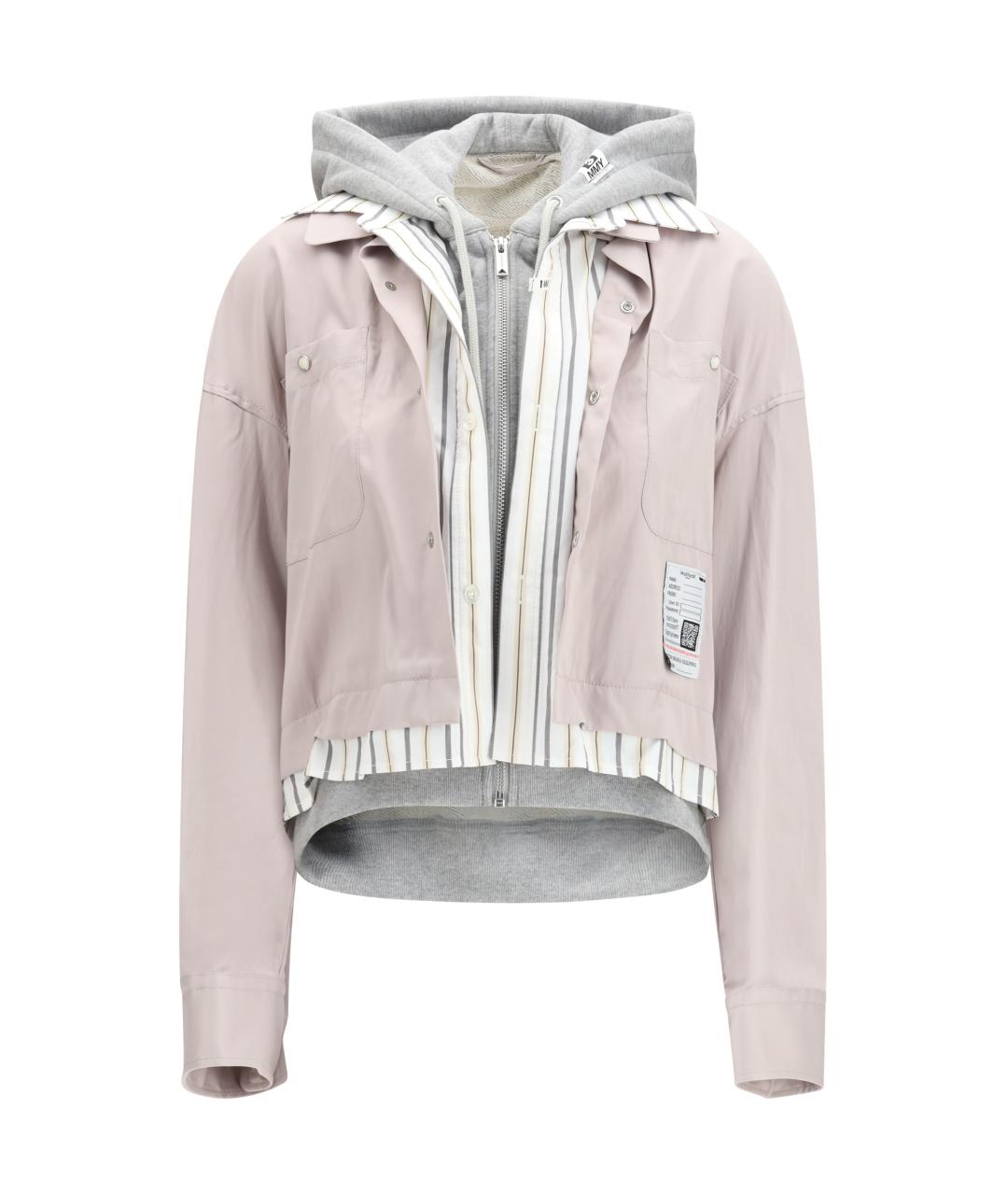 MAISON MIHARA YASUHIRO Серая синтетическая куртка, фото 1