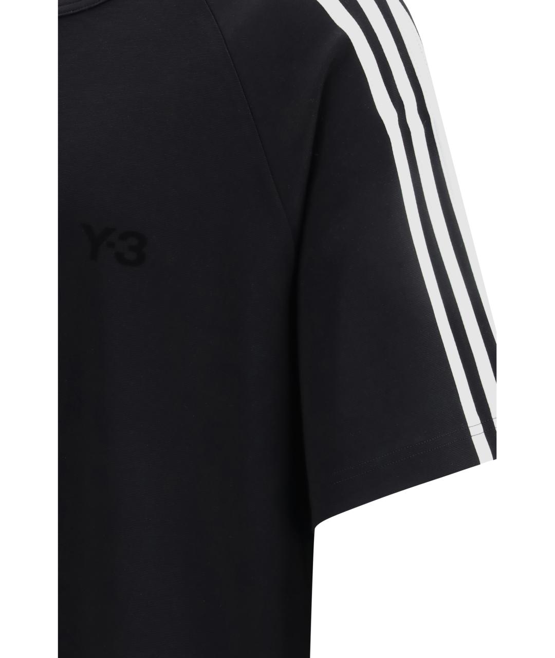 Y-3 Черная футболка, фото 3