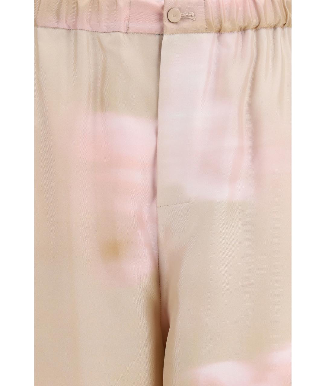 FABIANA FILIPPI Мульти шелковые прямые брюки, фото 3