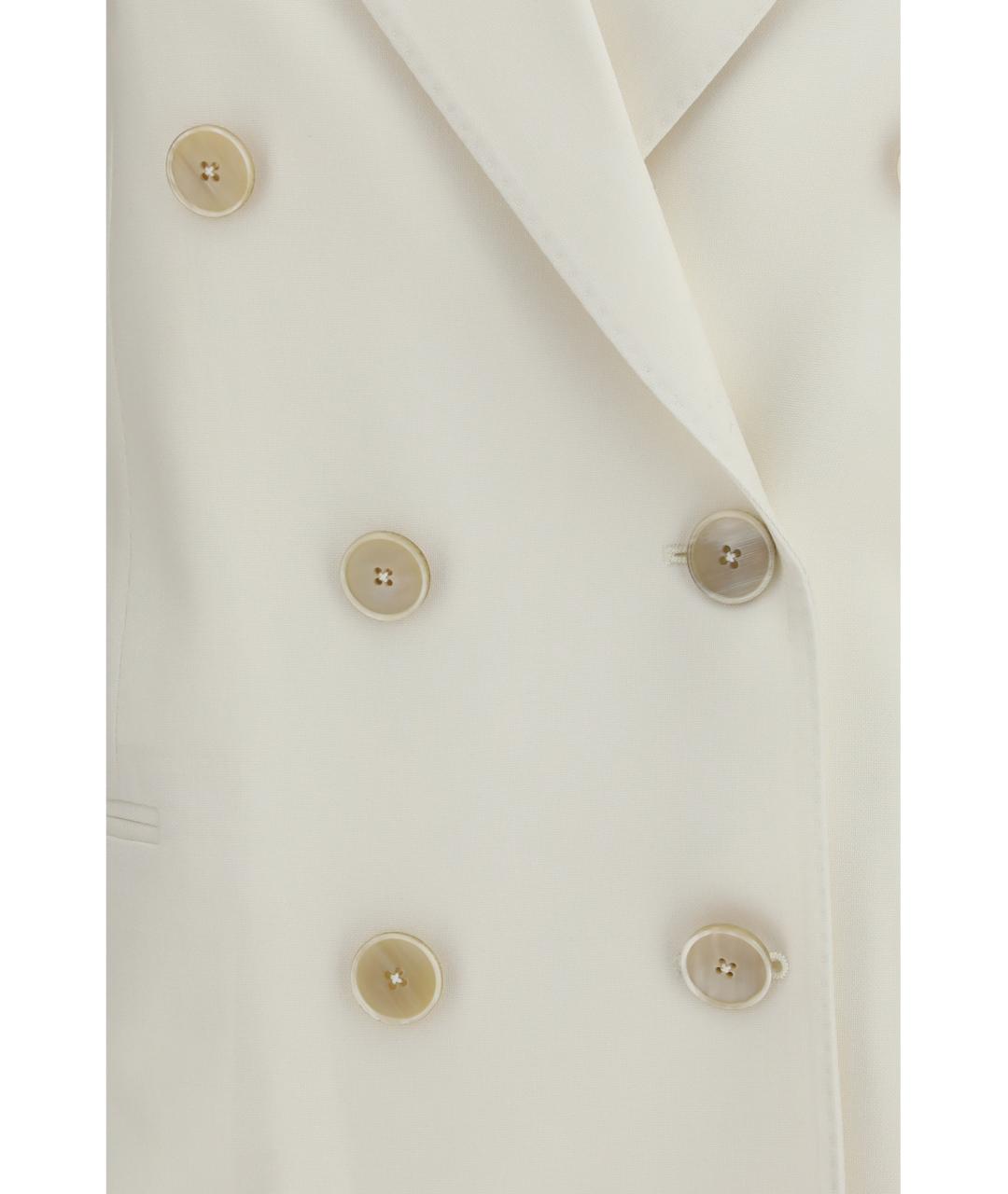 GIVENCHY Белый шерстяной жакет/пиджак, фото 3