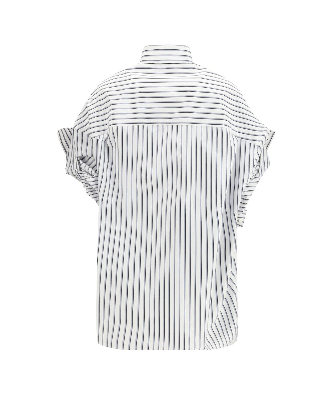 BALENCIAGA Белая хлопковая рубашка, фото 2