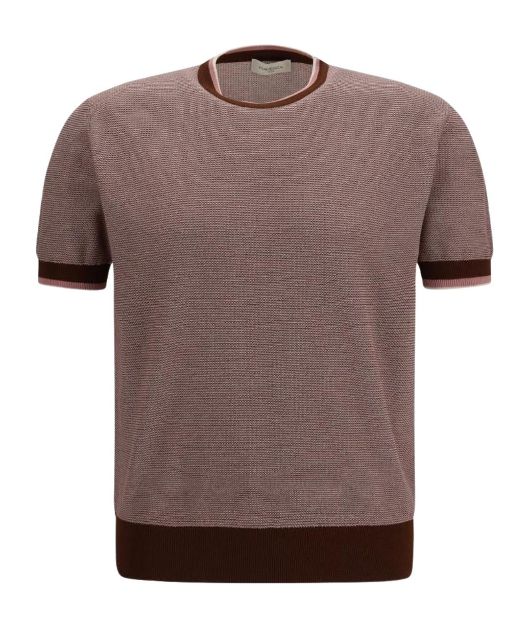 PIACENZA CASHMERE Мульти хлопковая футболка, фото 1