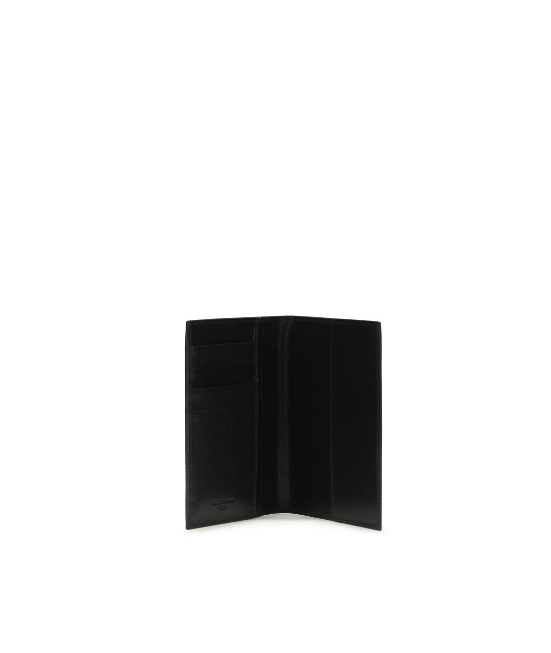 DOLCE&GABBANA Черная кожаная папка для документов, фото 3