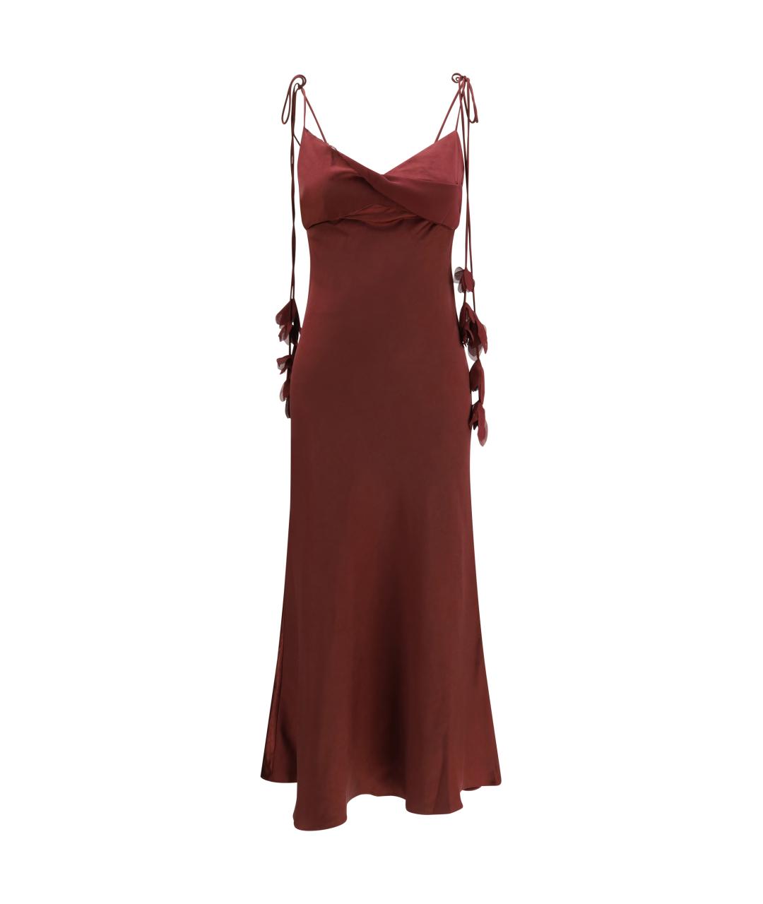 SELF-PORTRAIT Бордовое вечернее платье, фото 1