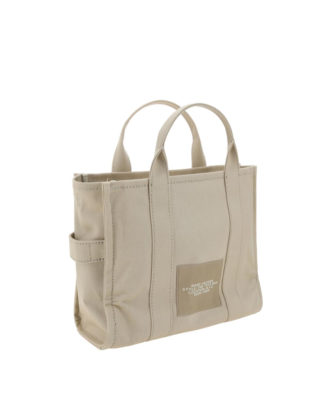 MARC JACOBS Бежевая хлопковая сумка тоут, фото 3