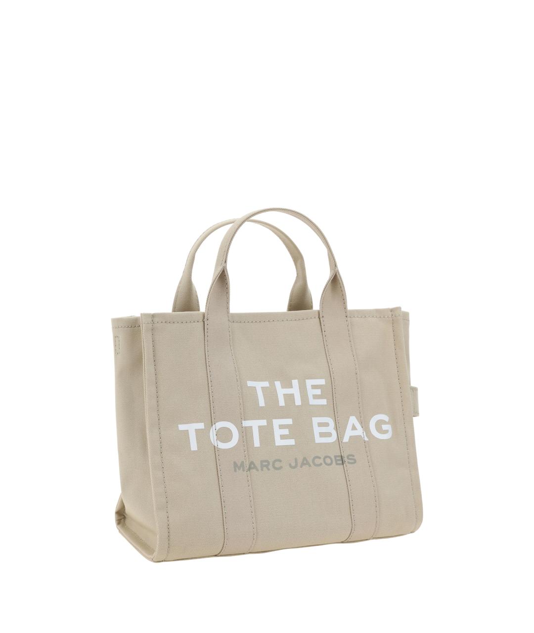 MARC JACOBS Бежевая хлопковая сумка тоут, фото 2