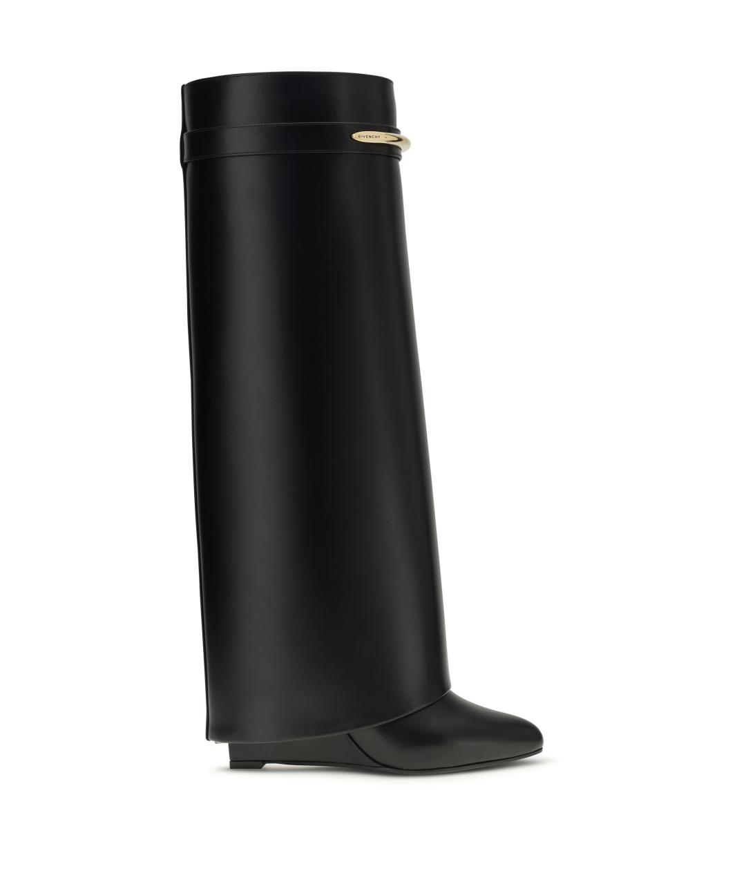 GIVENCHY Черные кожаные ботинки, фото 1