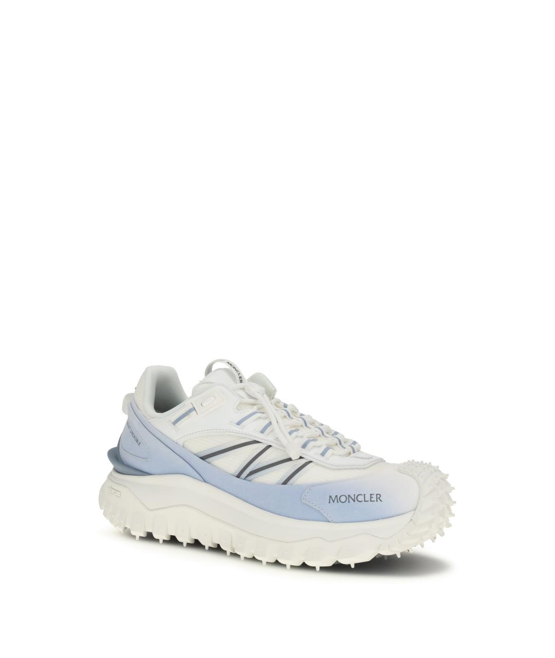 MONCLER Мульти текстильные низкие кроссовки / кеды, фото 2