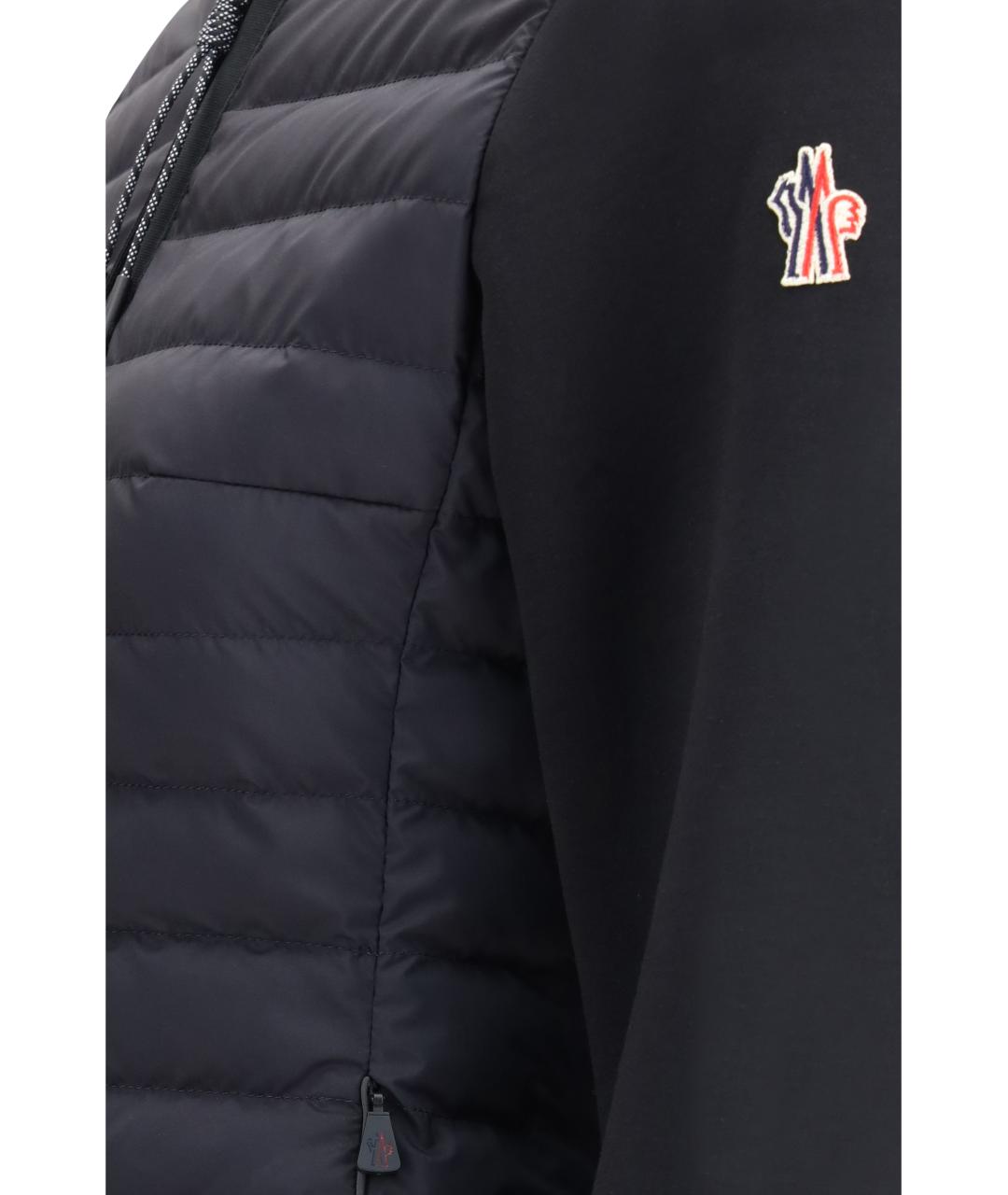 MONCLER GRENOBLE Черная полиамидовая куртка, фото 3